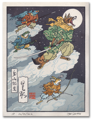 Illustration for article titled How those Amazing Ukiyo-e Heroes Prints are Made